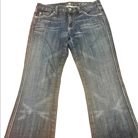 7 For All Mankind Jeans 7 For All Mankind A Pocket Jeans sz28 - Picture 3 of 9